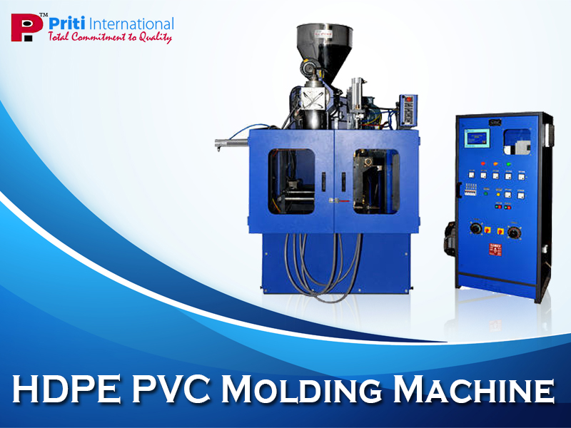 HDPE PVC molding machine