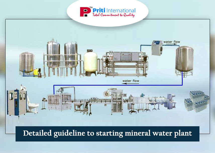 Detailed guideline to starting mineral water plant
